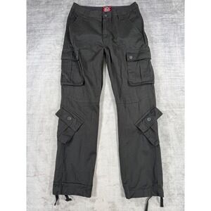 Matchstick Pants Womens 32x31 Black Tactical Multi Pocket Utility Trousers